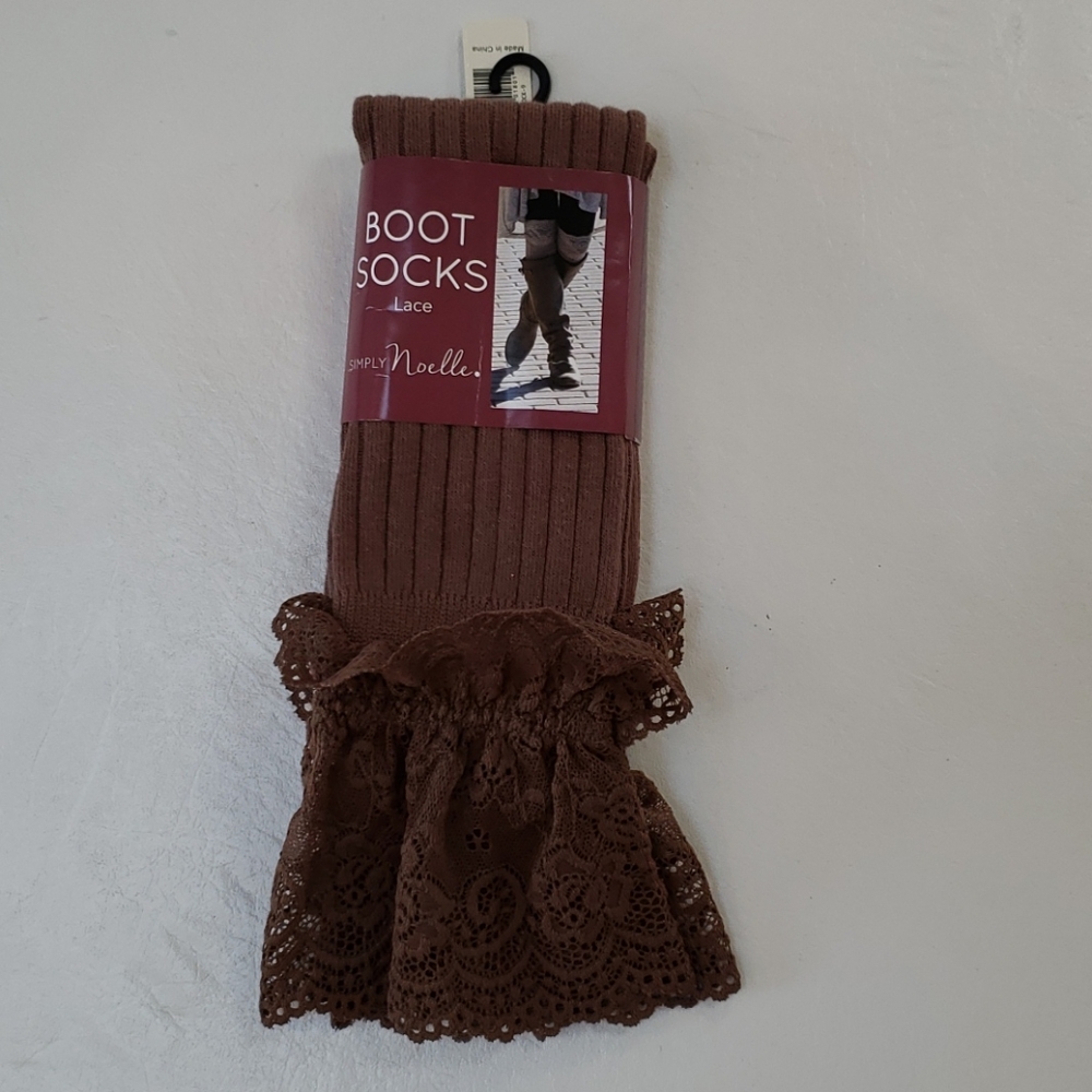 lace Boot Socks by Noelle